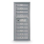 9 Door Standard 4C Mailbox
